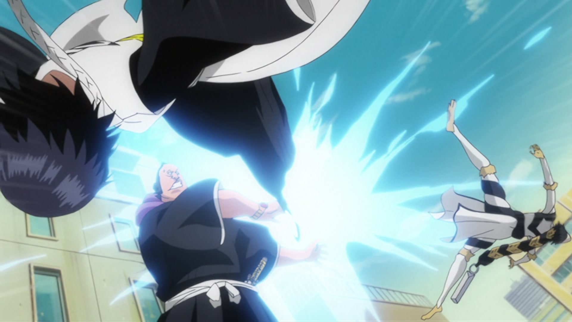 Bleach Ep 223: A Miraculous Body! Ggio Releases @ 00:14:35