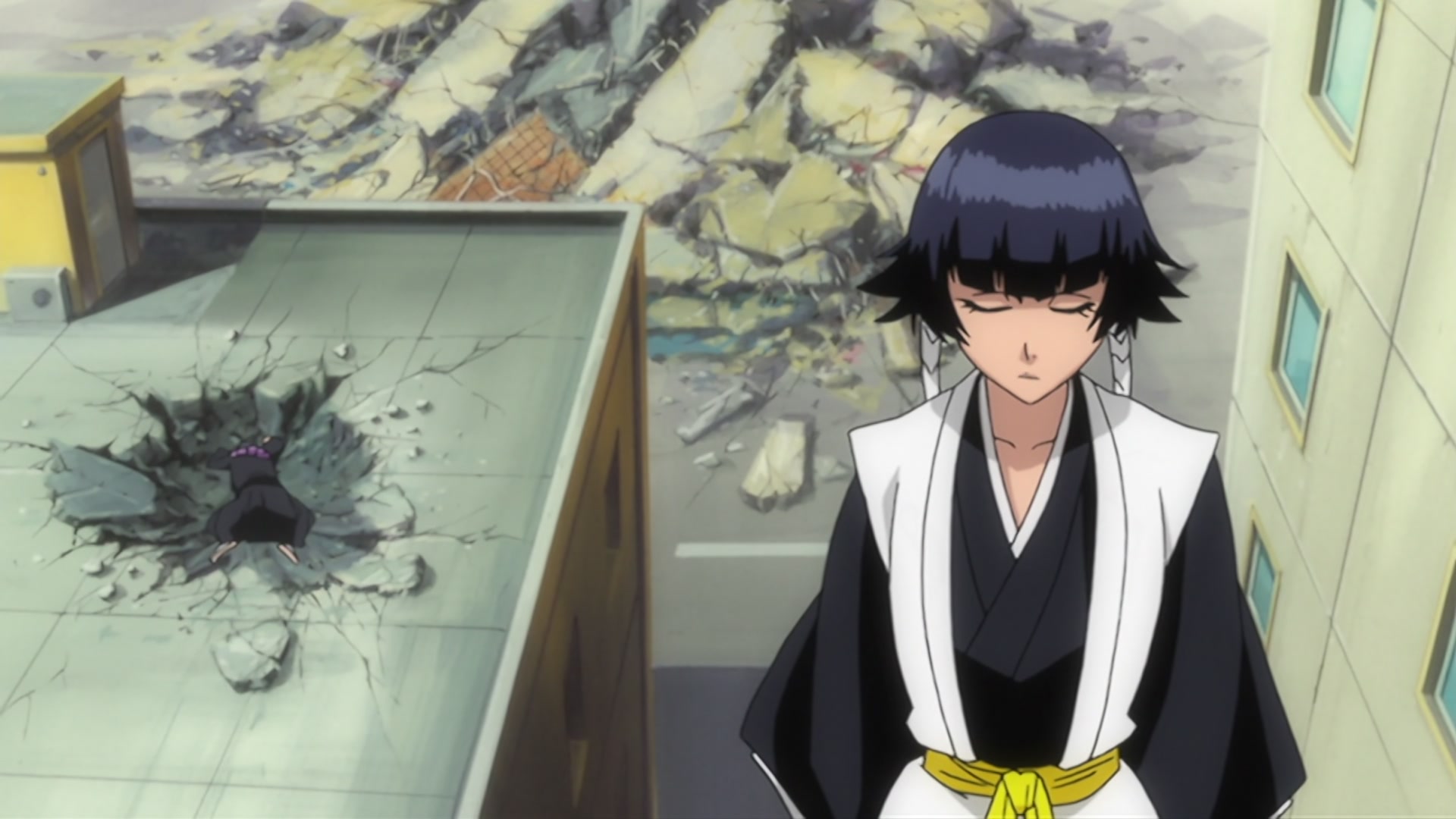 Bleach Ep 223: A Miraculous Body! Ggio Releases @ 00:15:56