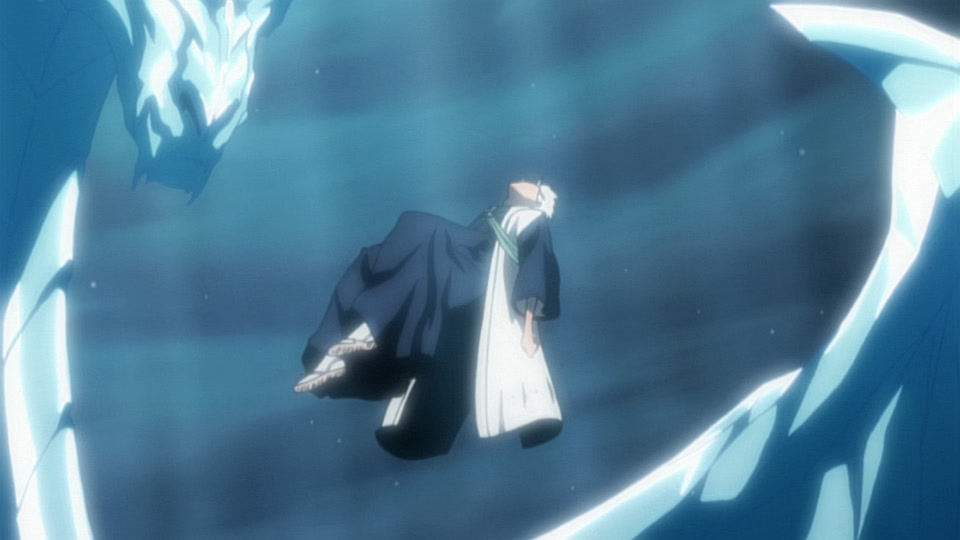 Bleach Ep 239: The Awakening Hyorinmaru! Hitsugaya's Fierce Fight @ 00:20:41