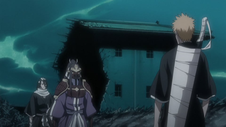 Bleach Ep 242: Shinigami and Zanpakuto, Total Sortie @ 00:07:17