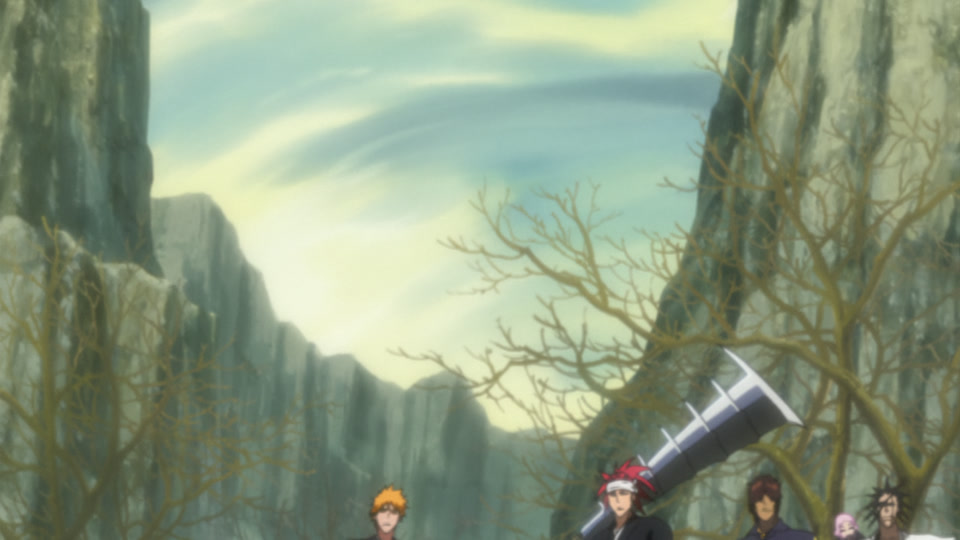 Bleach Ep 243: One-to-One Fight! Ichigo vs. Senbonzakura @ 00:01:53