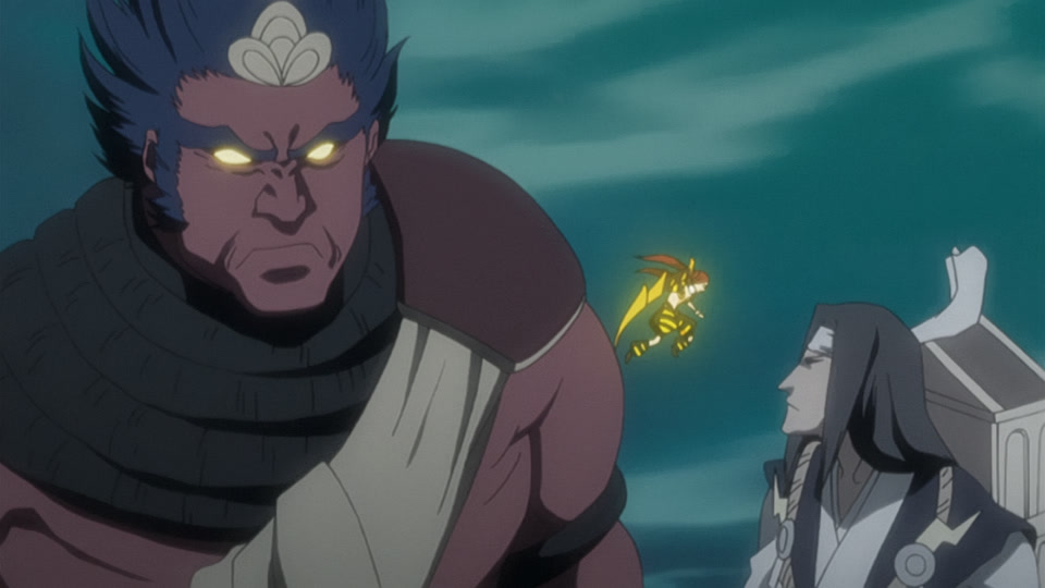Bleach Ep 244: The Long Awaited... Kenpachi Appears! @ 00:07:41