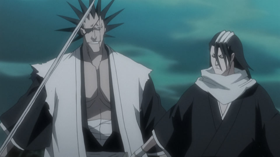 Bleach Ep 244: The Long Awaited... Kenpachi Appears! @ 00:16:39