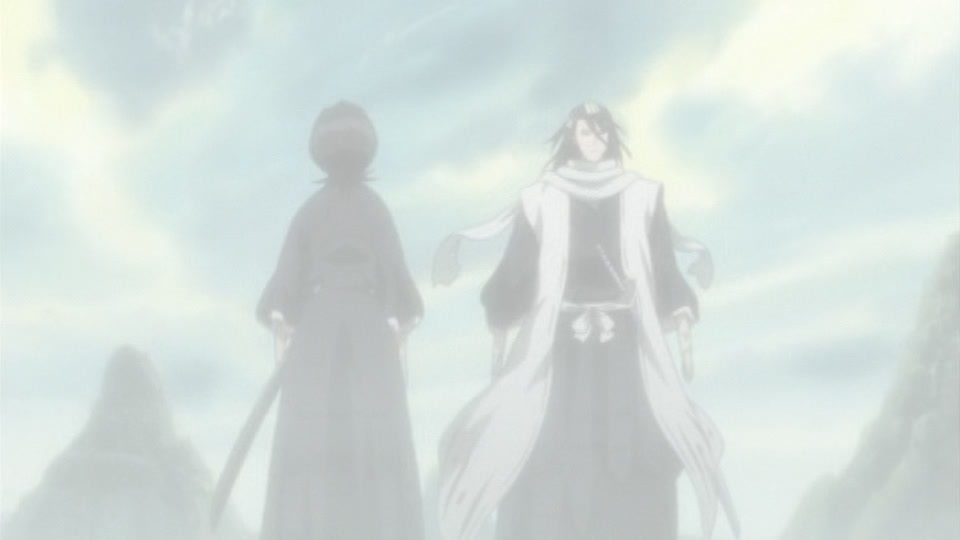 Bleach Ep 245: Pursue Byakuya! The Confused Gotei Divisions @ 00:01:39
