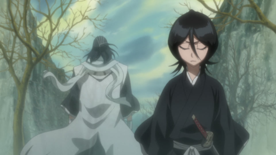 Bleach Ep 245: Pursue Byakuya! The Confused Gotei Divisions @ 00:01:44