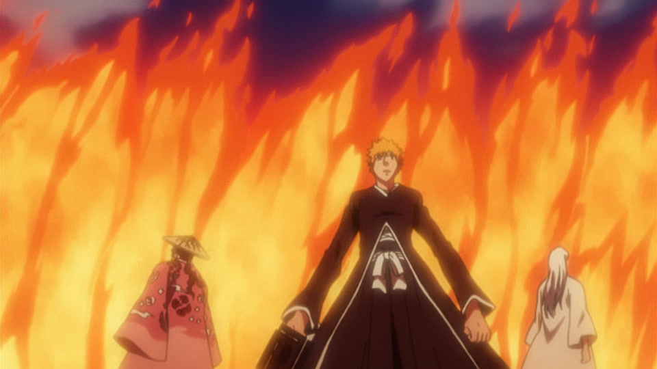 Bleach Ep 248: Ice Dragon and Flame Dragon! The Strongest Showdown! @ 00:02:50