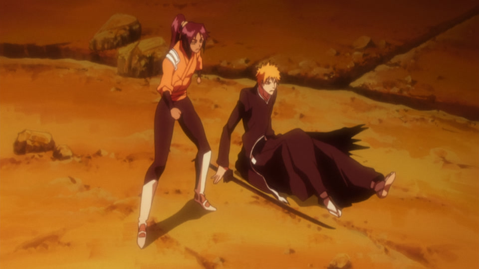 Bleach Ep 248: Ice Dragon and Flame Dragon! The Strongest Showdown! @ 00:05:56