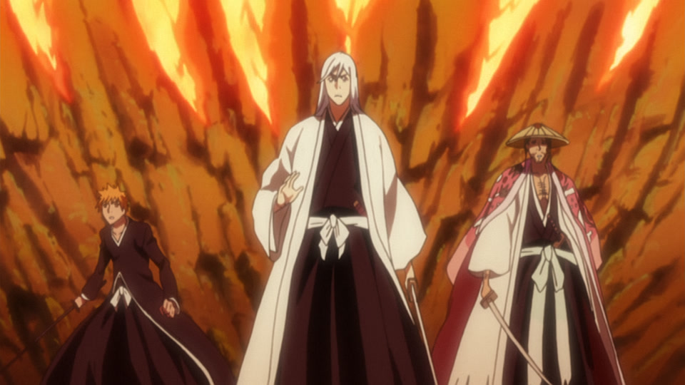 Bleach Ep 248: Ice Dragon and Flame Dragon! The Strongest Showdown! @ 00:11:20