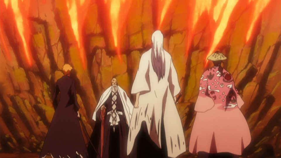 Bleach Ep 248: Ice Dragon and Flame Dragon! The Strongest Showdown! @ 00:11:39
