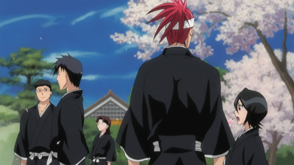 Bleach Ep 256: Byakuya's Anger! The Kuchiki Family Collapses @ 00:02:12