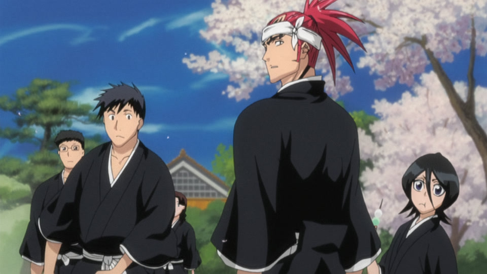 Bleach Ep 256: Byakuya's Anger! The Kuchiki Family Collapses @ 00:02:17