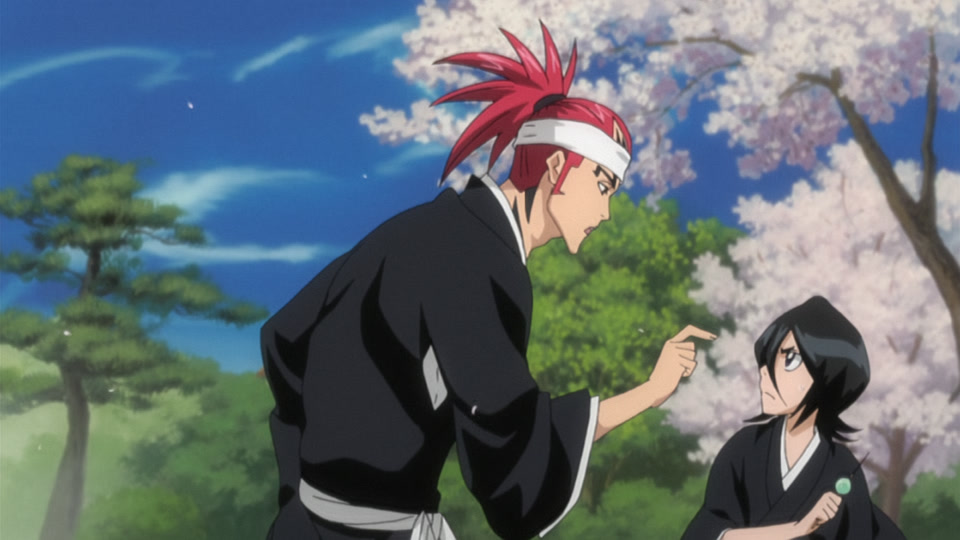 Bleach Ep 256: Byakuya's Anger! The Kuchiki Family Collapses @ 00:03:00