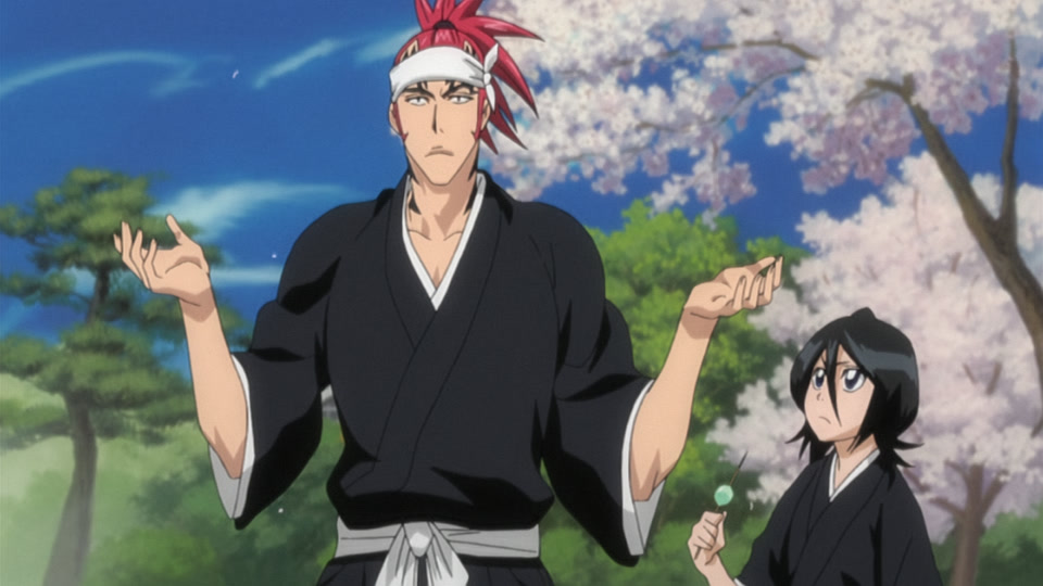Bleach Ep 256: Byakuya's Anger! The Kuchiki Family Collapses @ 00:03:05