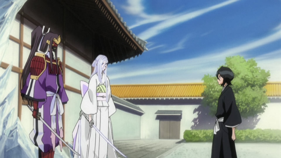 Bleach Ep 256: Byakuya's Anger! The Kuchiki Family Collapses @ 00:05:18