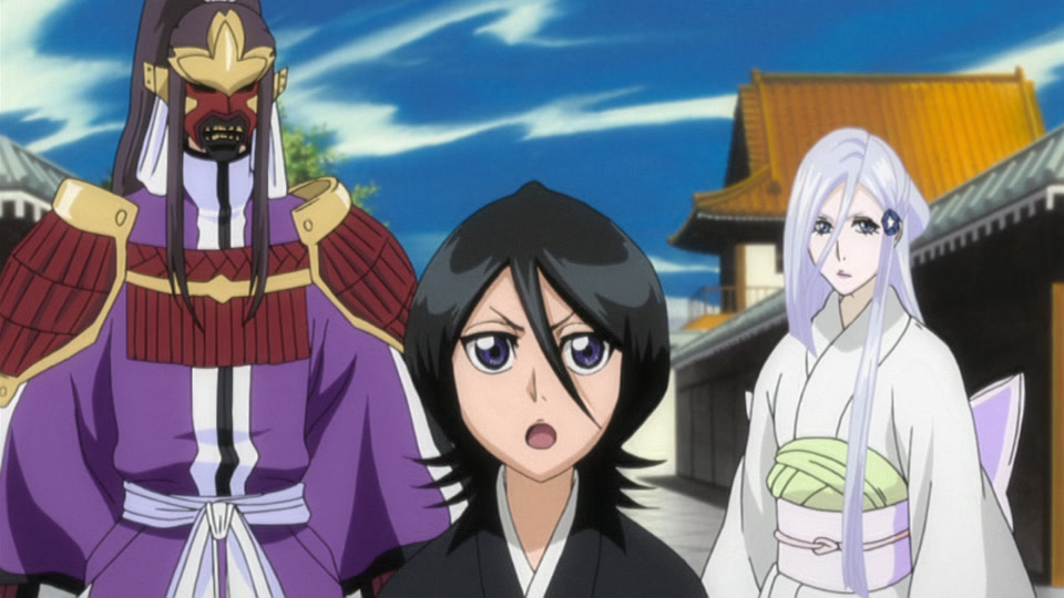 Bleach Ep 256: Byakuya's Anger! The Kuchiki Family Collapses @ 00:09:30