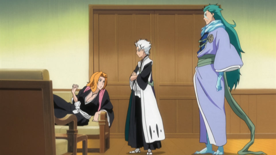 Bleach Ep 262: Haineko Cries! The Tragic Sword Beast! @ 00:05:51