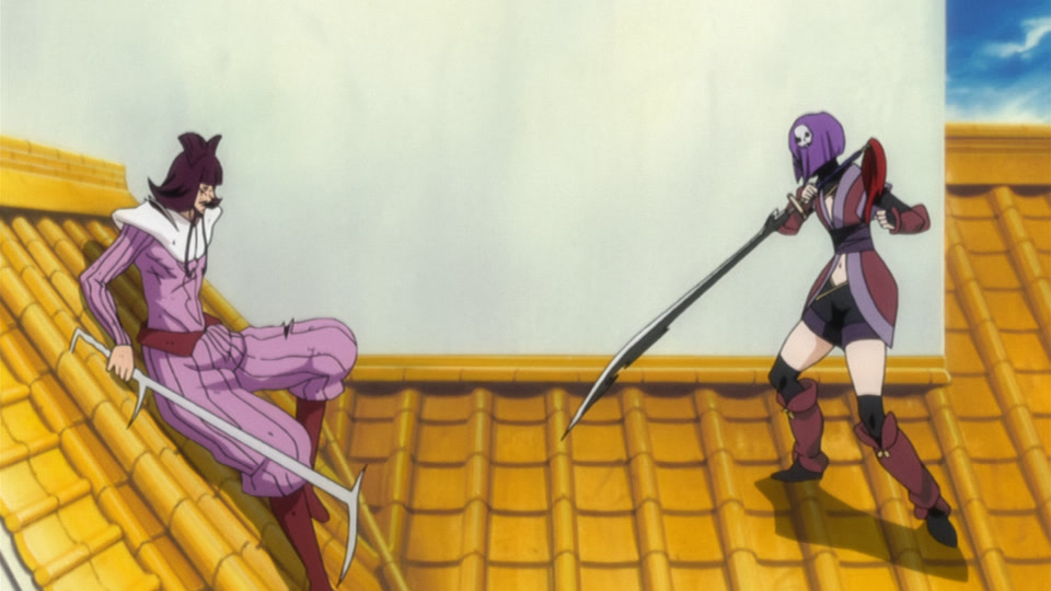 Bleach Ep 264: Battle of the Females? Katen Kyokotsu vs. Nanao! @ 00:05:51