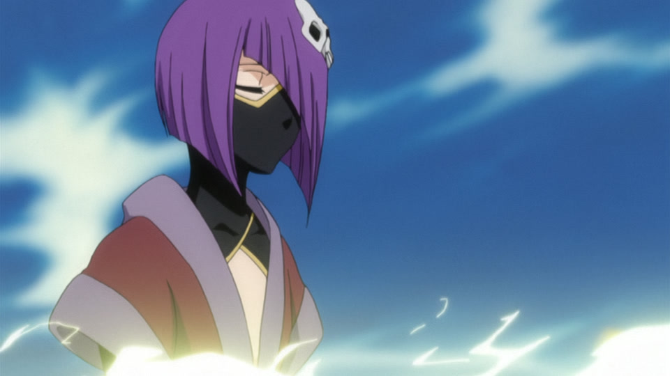 Bleach Ep 264: Battle of the Females? Katen Kyokotsu vs. Nanao! @ 00:06:15