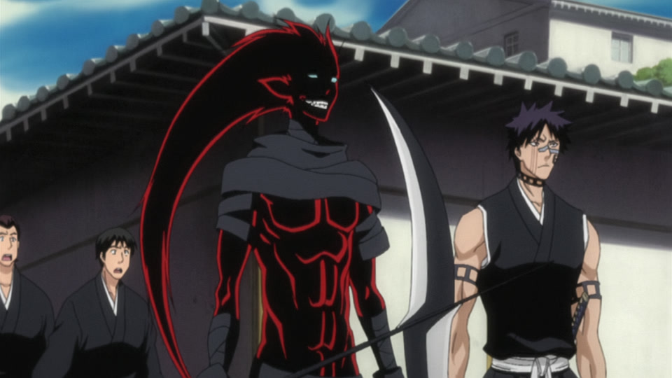 Bleach Ep 265: Evolution?! The Wonder of the Last Sword Beast @ 00:03:05