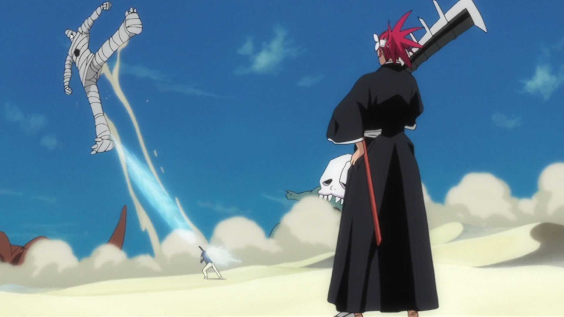 Bleach Ep 267: Connected Hearts! The Left Fist of Preparedness! @ 00:07:12