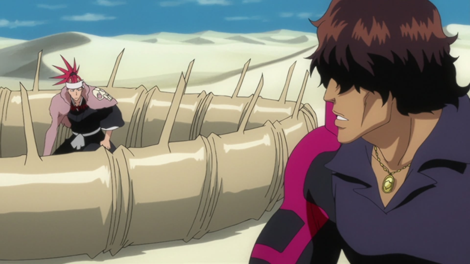 Bleach Ep 267: Connected Hearts! The Left Fist of Preparedness! @ 00:14:59