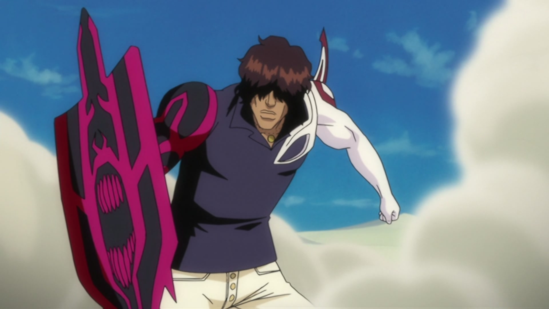 Bleach Ep 267: Connected Hearts! The Left Fist of Preparedness! @ 00:19:01