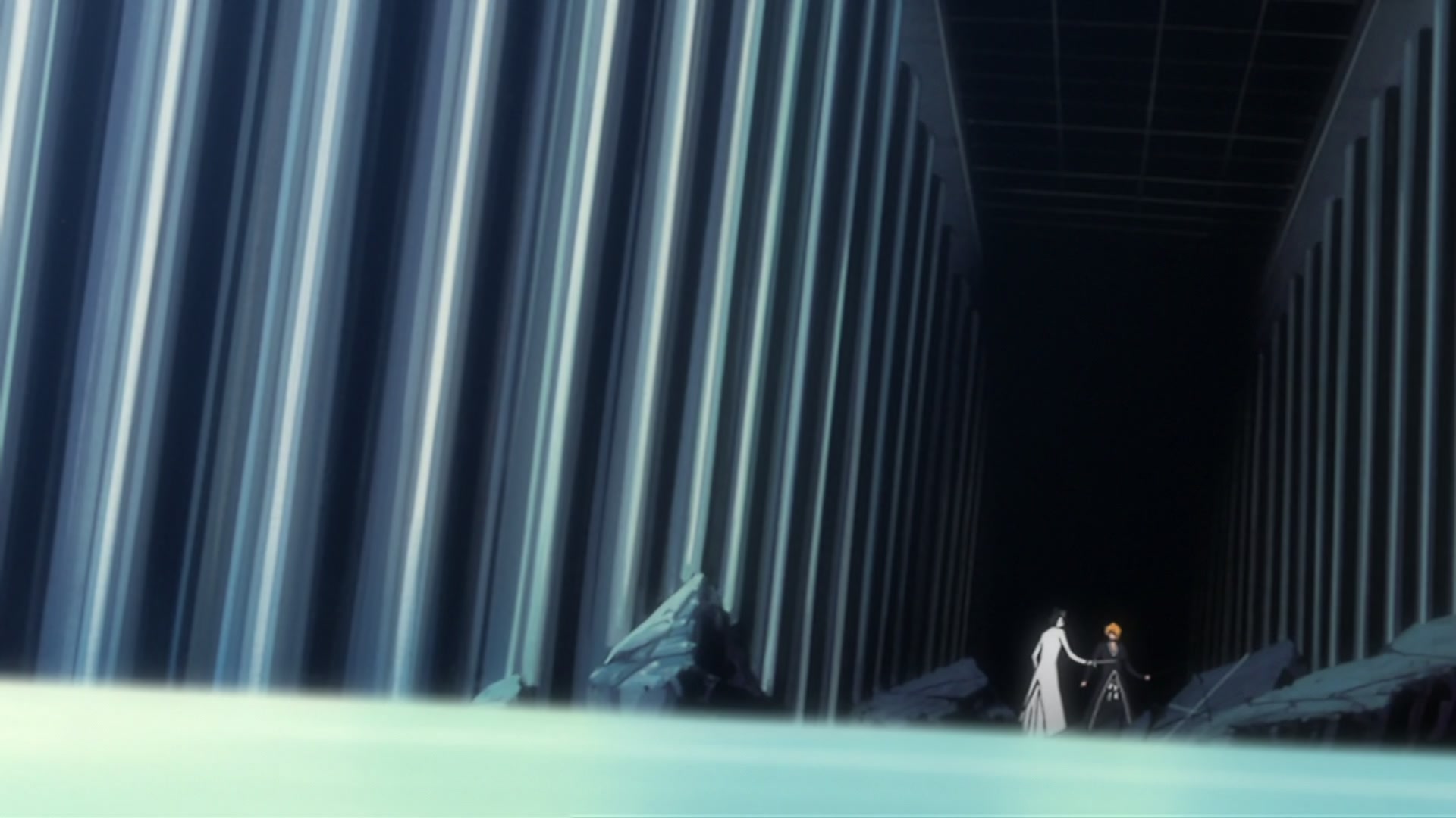 Bleach Ep 269: Ichigo and Uryu, Bonded Back to Back @ 00:02:31