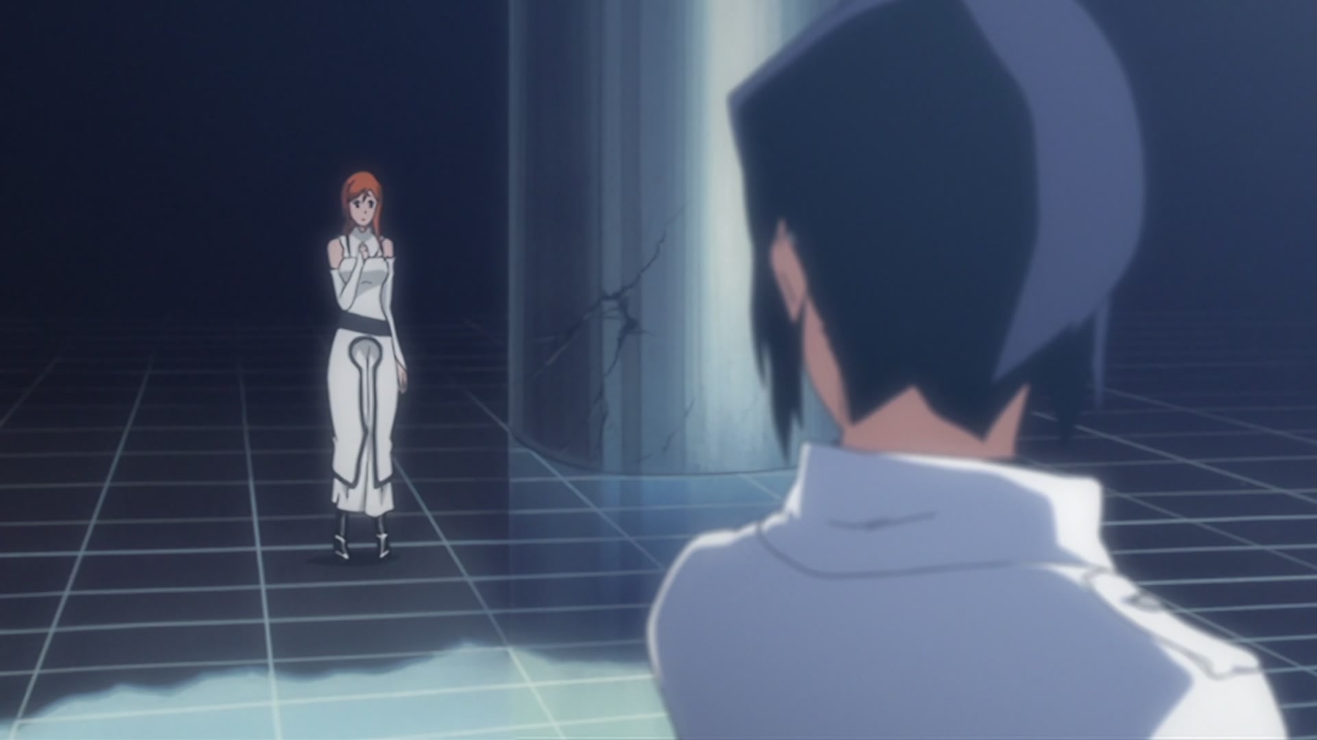 Bleach Ep 269: Ichigo and Uryu, Bonded Back to Back @ 00:03:09