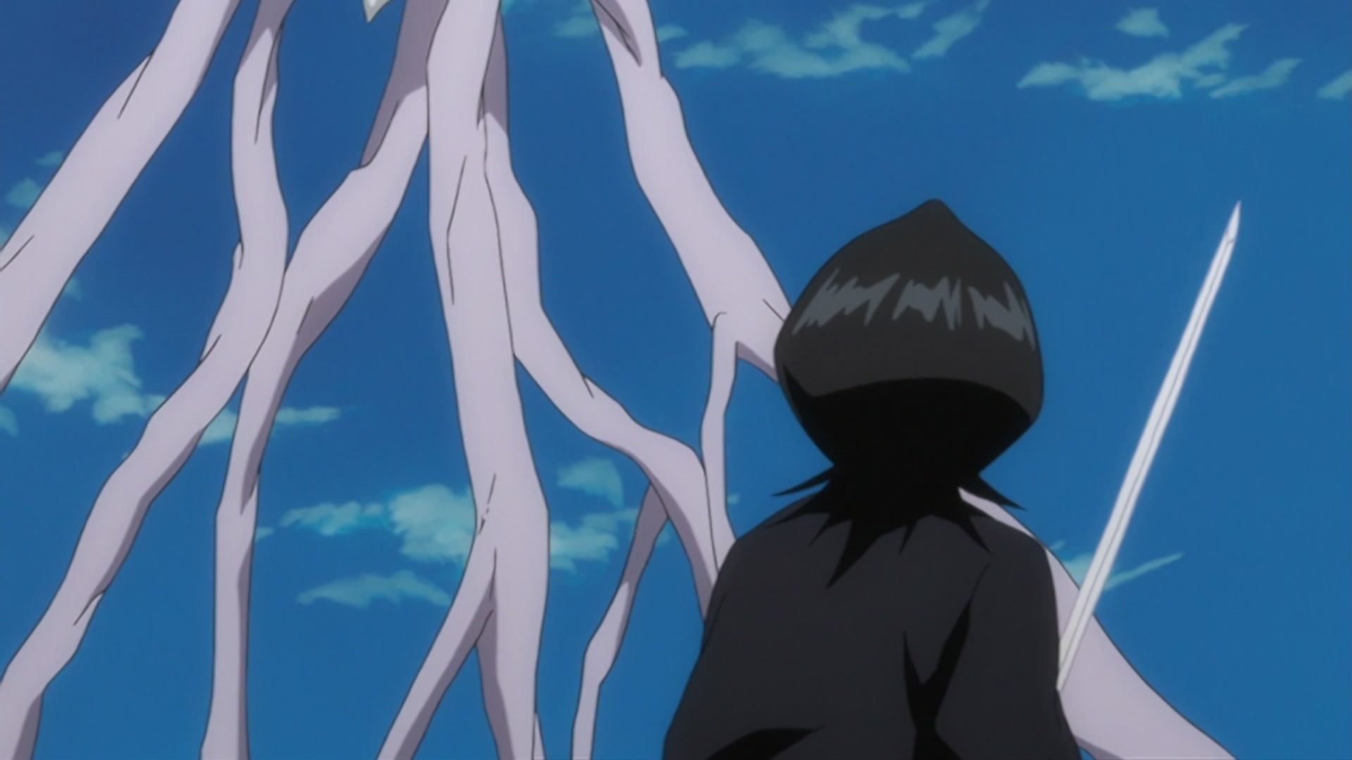 Bleach Ep 269: Ichigo and Uryu, Bonded Back to Back @ 00:05:32
