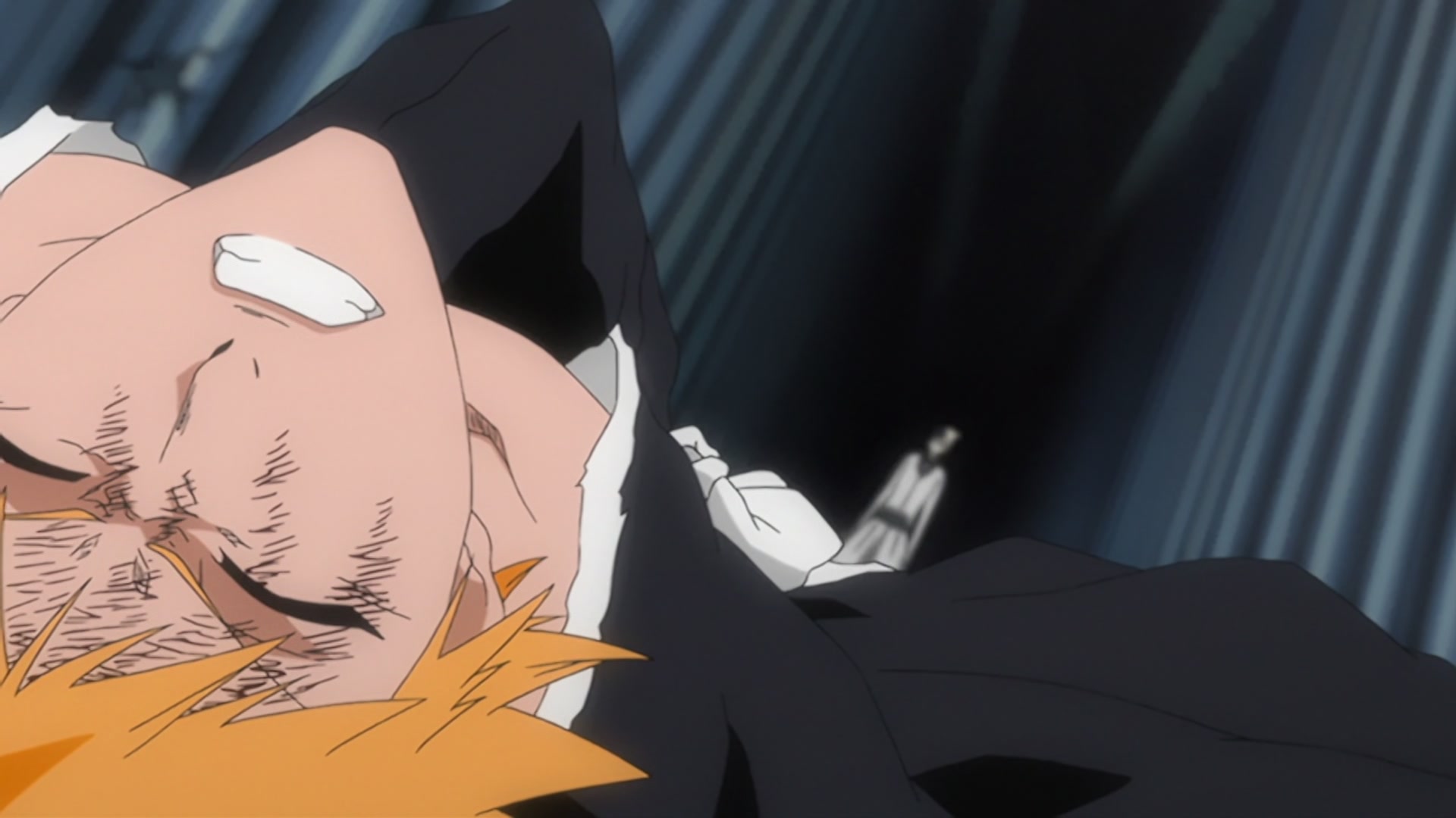 Bleach Ep 269: Ichigo and Uryu, Bonded Back to Back @ 00:07:36
