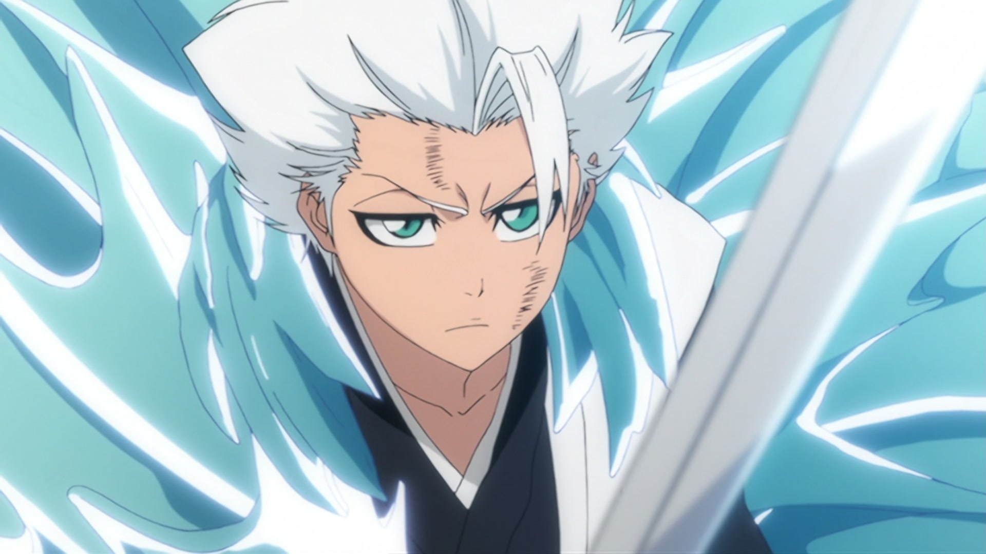 Bleach Ep 274: Hitsugaya, the Suicidal Frozen Heavens Hundred Flowers Funeral! @ 00:04:08