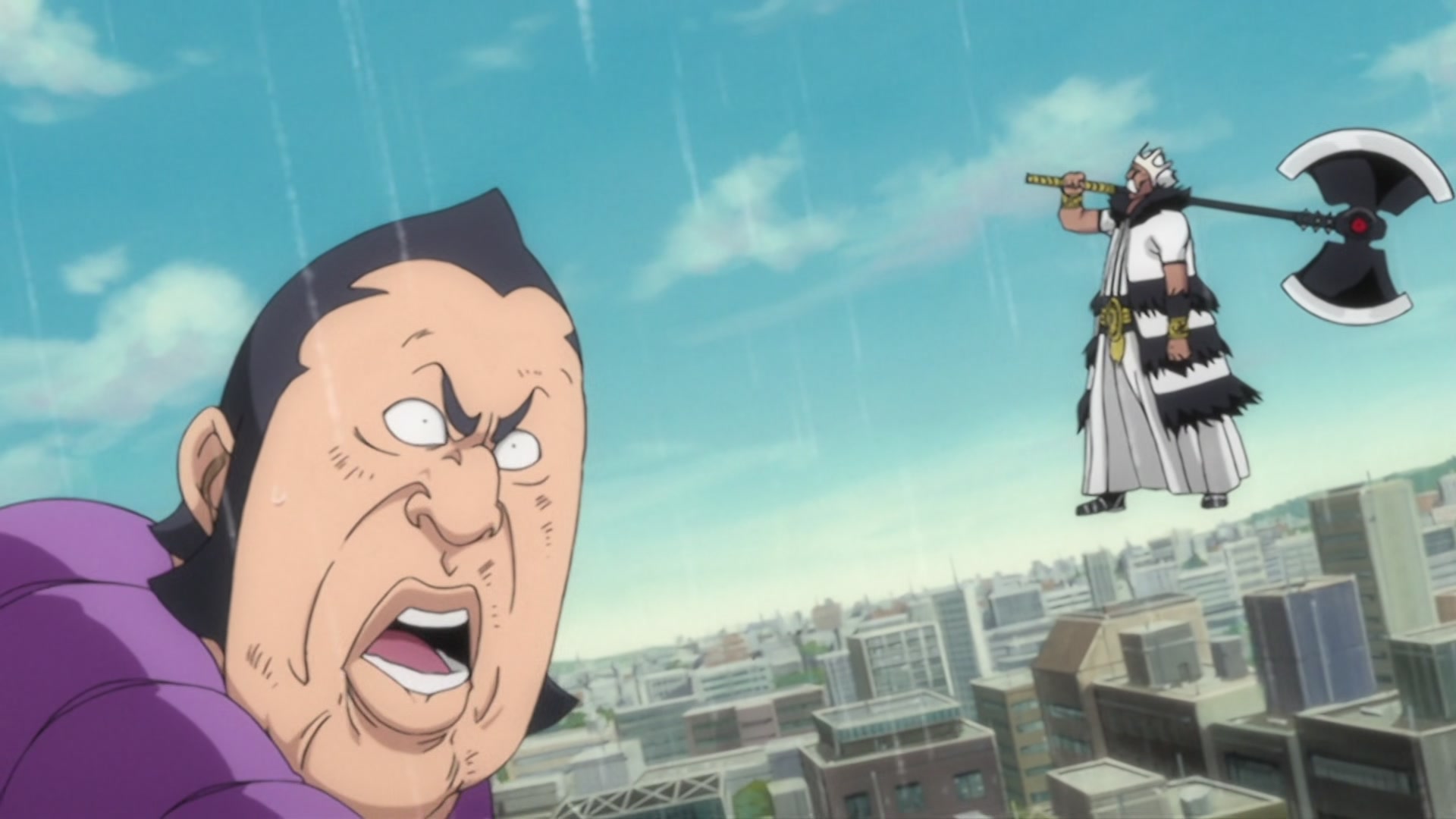 Bleach Ep 274: Hitsugaya, the Suicidal Frozen Heavens Hundred Flowers Funeral! @ 00:04:37