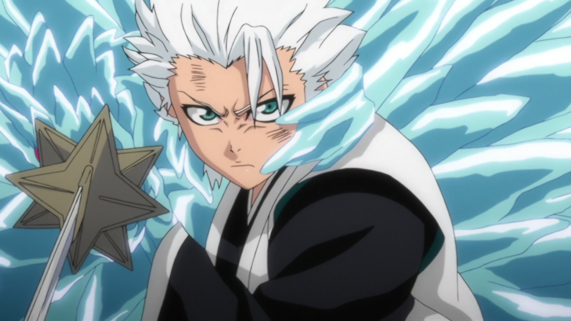 Bleach Ep 274: Hitsugaya, the Suicidal Frozen Heavens Hundred Flowers Funeral! @ 00:06:27