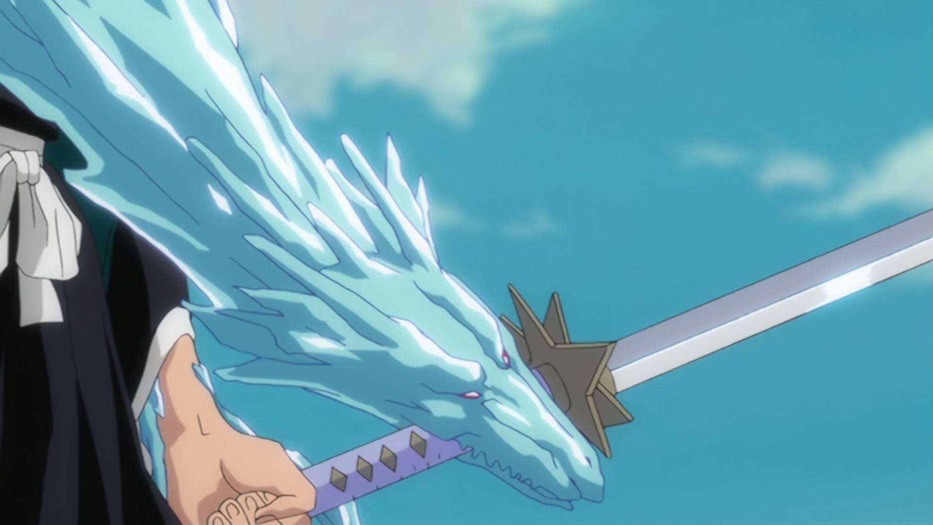 Bleach Ep 274: Hitsugaya, the Suicidal Frozen Heavens Hundred Flowers Funeral! @ 00:07:29
