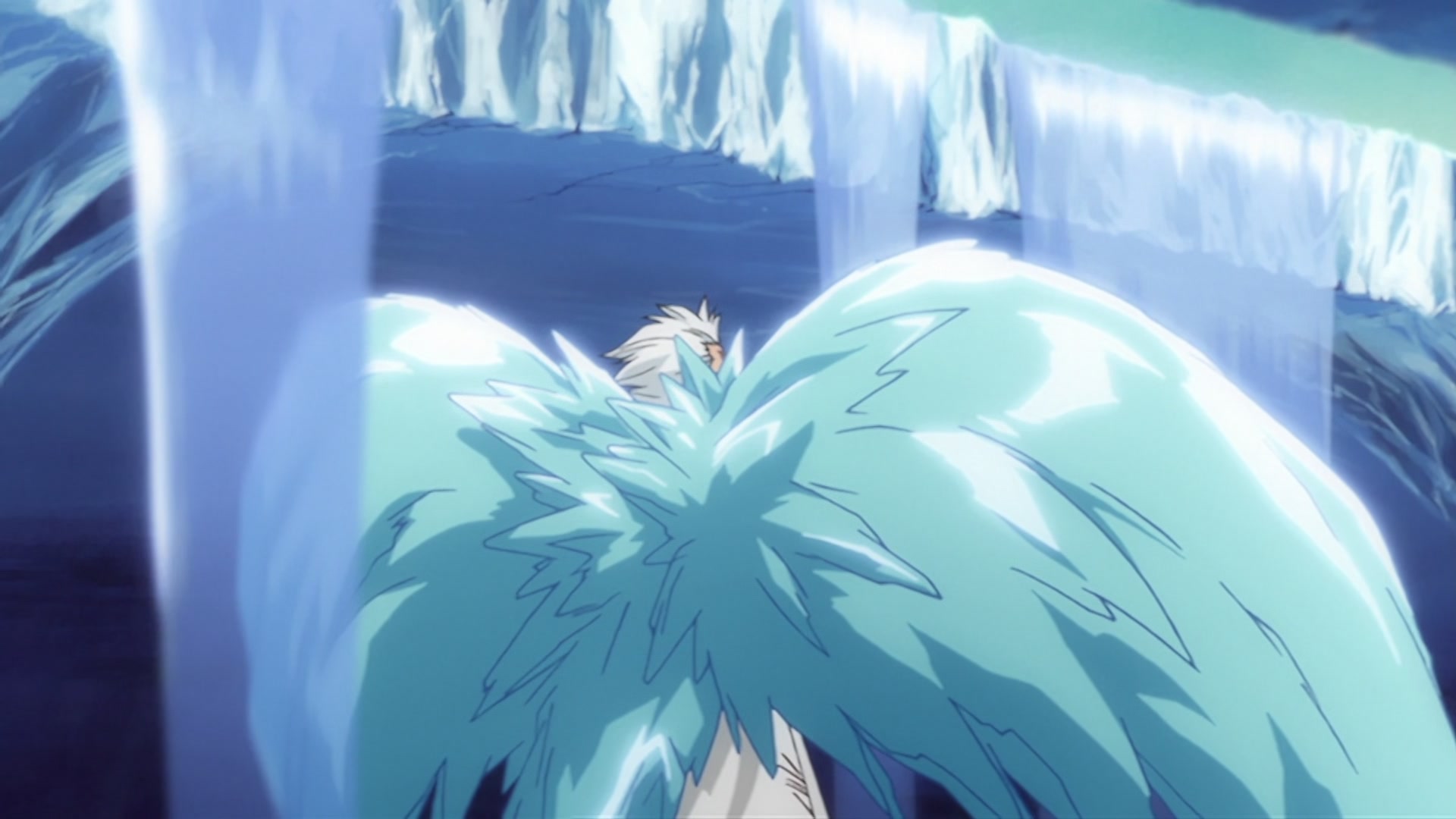 Bleach Ep 274: Hitsugaya, the Suicidal Frozen Heavens Hundred Flowers Funeral! @ 00:10:36