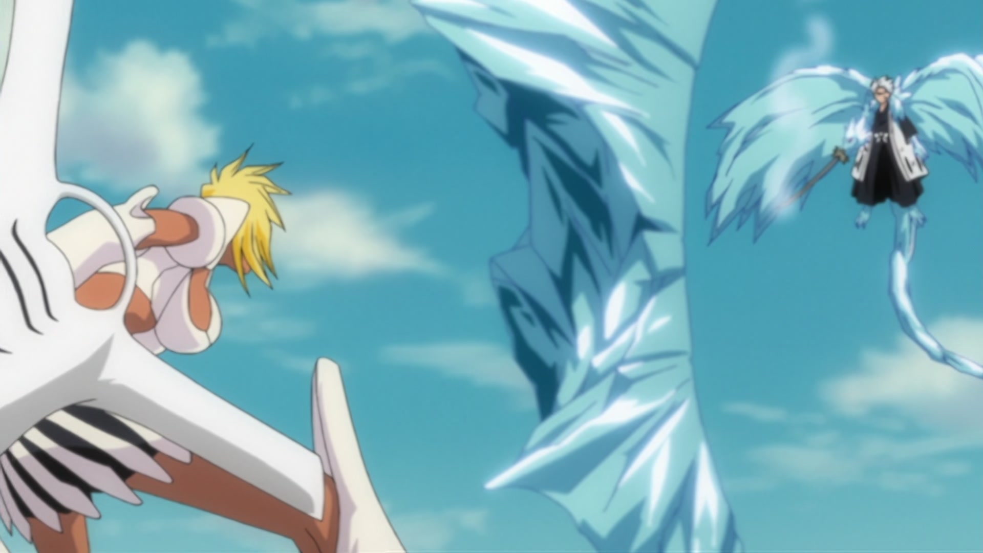 Bleach Ep 274: Hitsugaya, the Suicidal Frozen Heavens Hundred Flowers Funeral! @ 00:11:24
