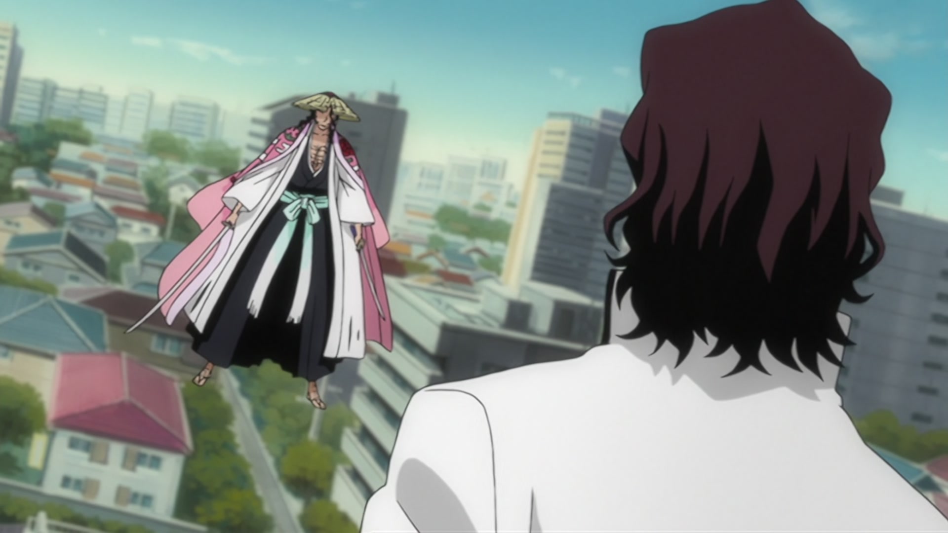 Bleach Ep 274: Hitsugaya, the Suicidal Frozen Heavens Hundred Flowers Funeral! @ 00:12:36