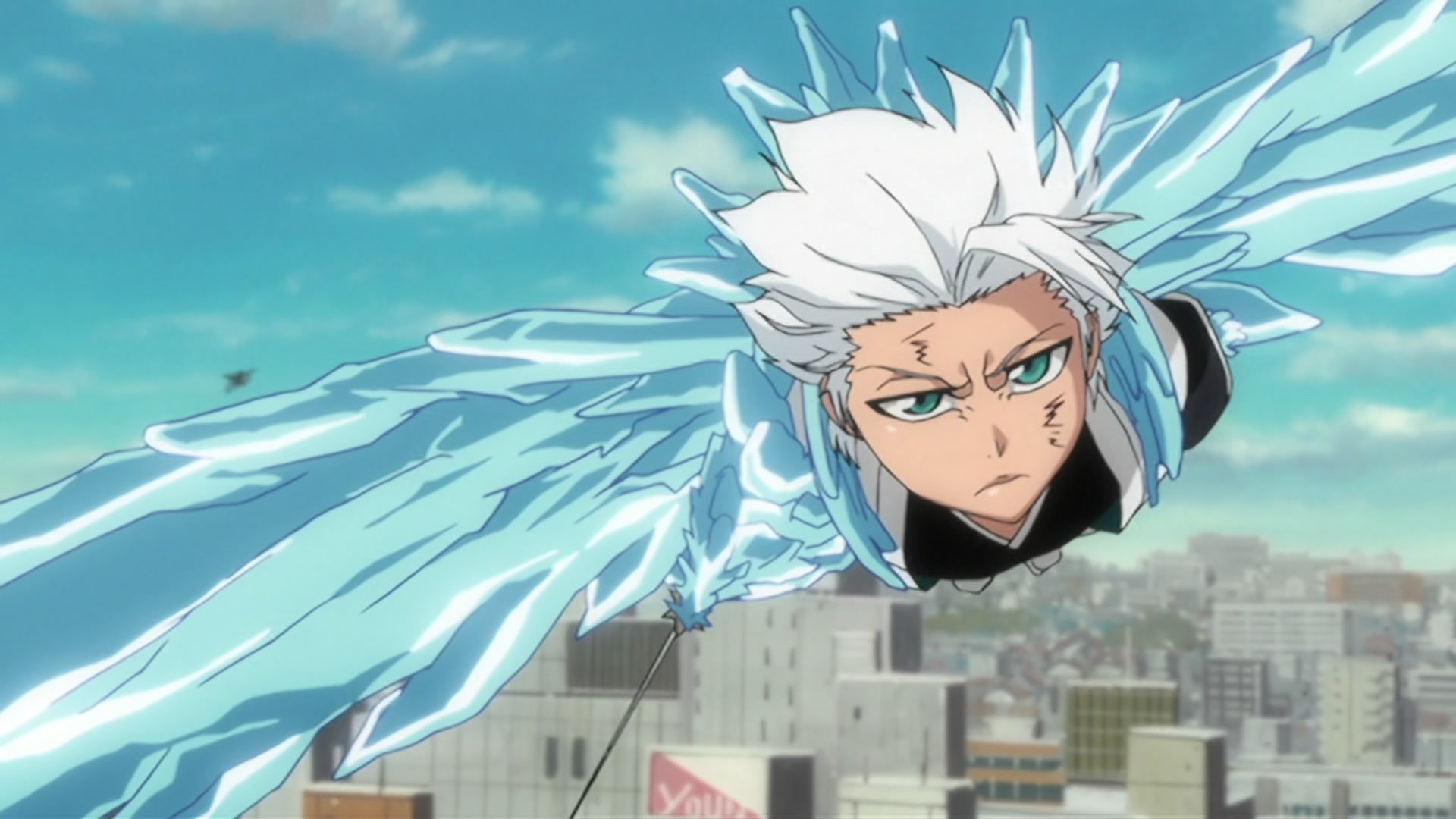 Bleach Ep 274: Hitsugaya, the Suicidal Frozen Heavens Hundred Flowers Funeral! @ 00:14:07