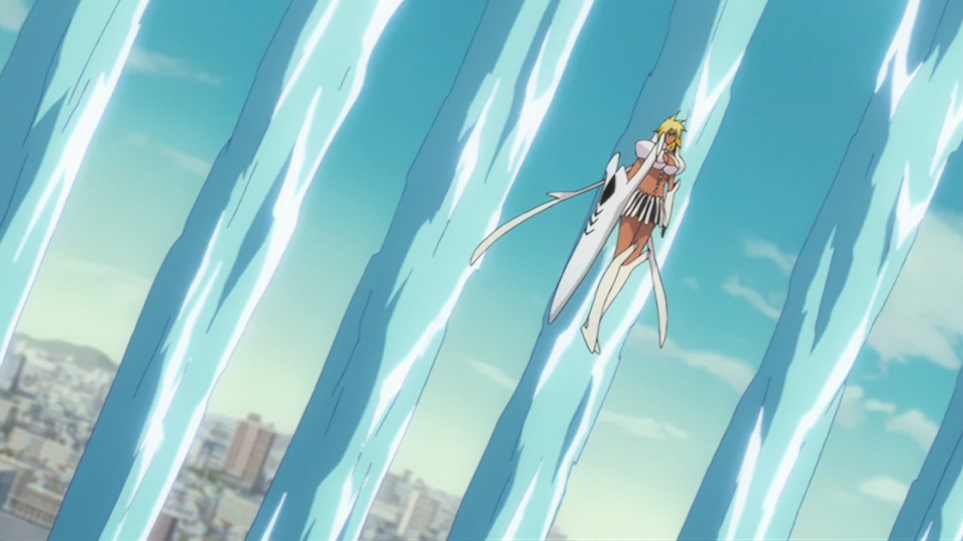 Bleach Ep 274: Hitsugaya, the Suicidal Frozen Heavens Hundred Flowers Funeral! @ 00:16:51
