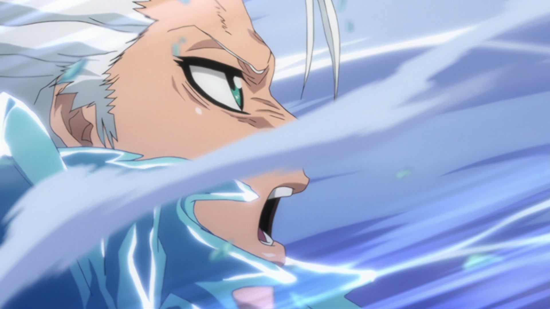 Bleach Ep 274: Hitsugaya, the Suicidal Frozen Heavens Hundred Flowers Funeral! @ 00:18:31