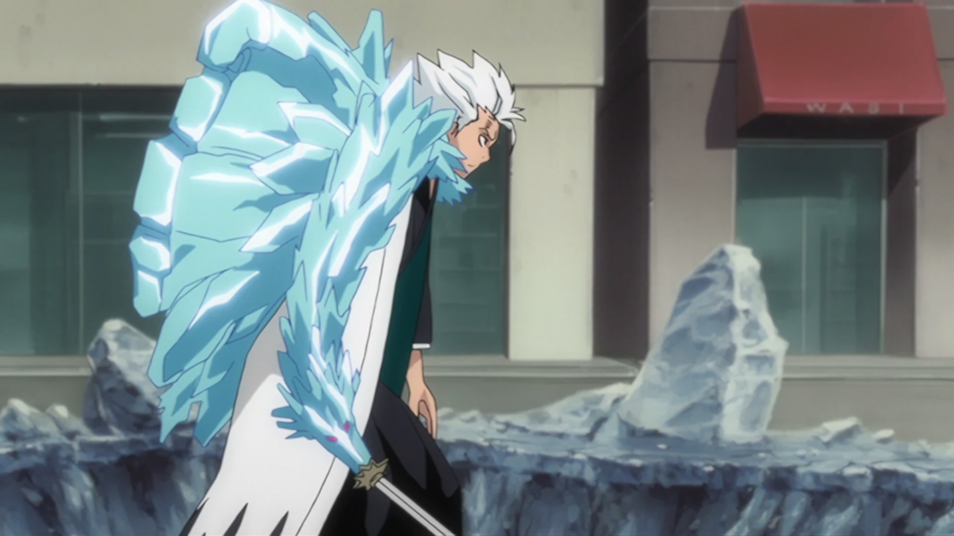 Bleach Ep 274: Hitsugaya, the Suicidal Frozen Heavens Hundred Flowers Funeral! @ 00:20:22