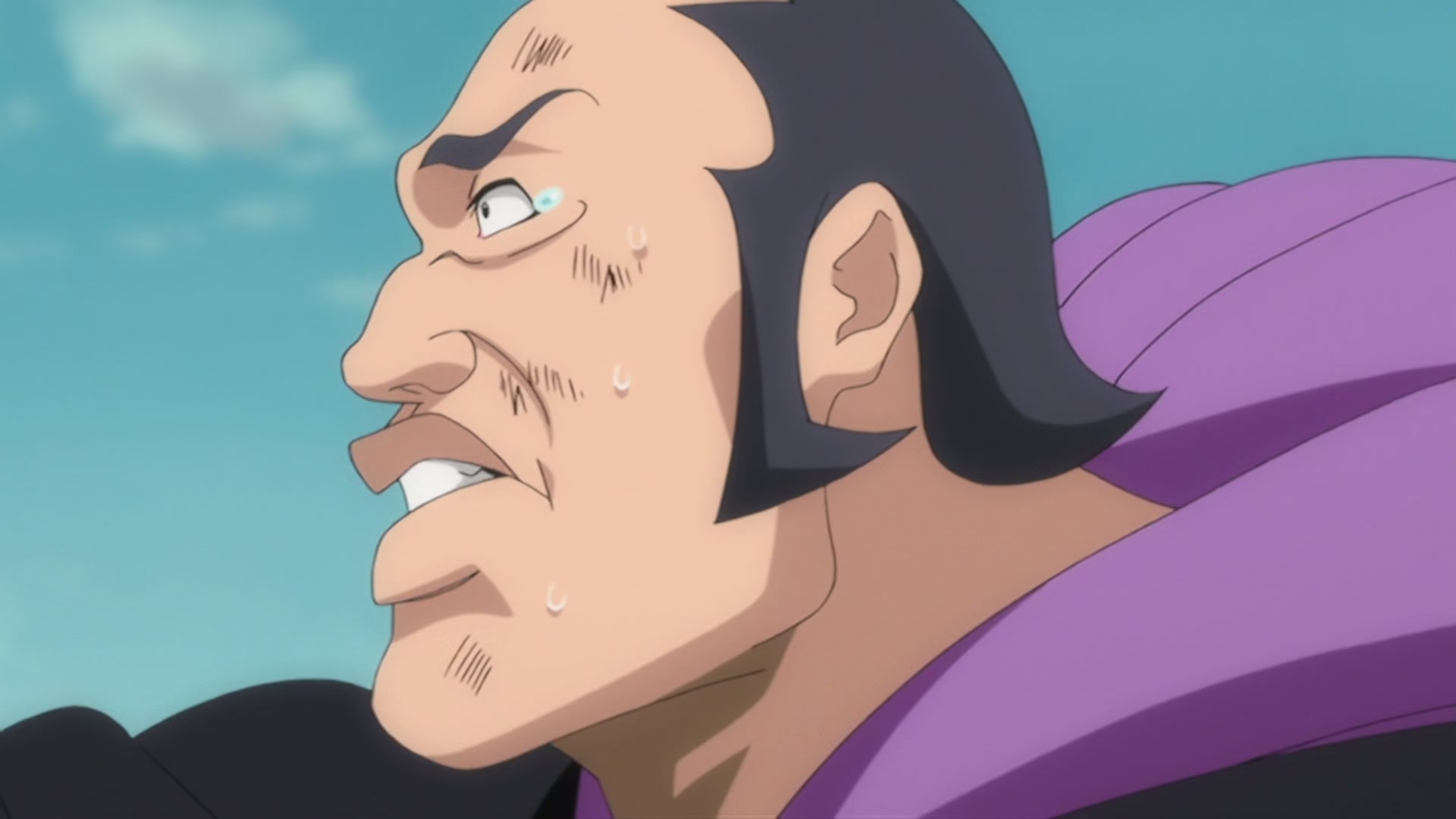 Bleach Ep 277: Climax! Kyoraku vs. Stark! @ 00:03:43