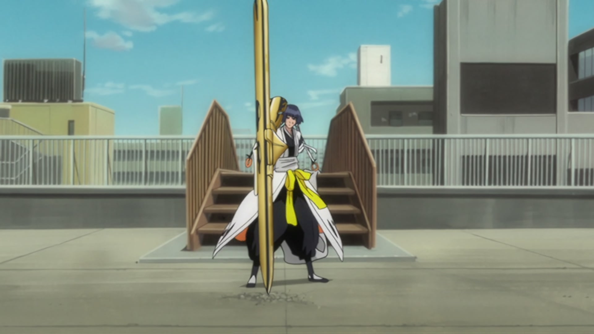 Bleach Ep 277: Climax! Kyoraku vs. Stark! @ 00:04:49