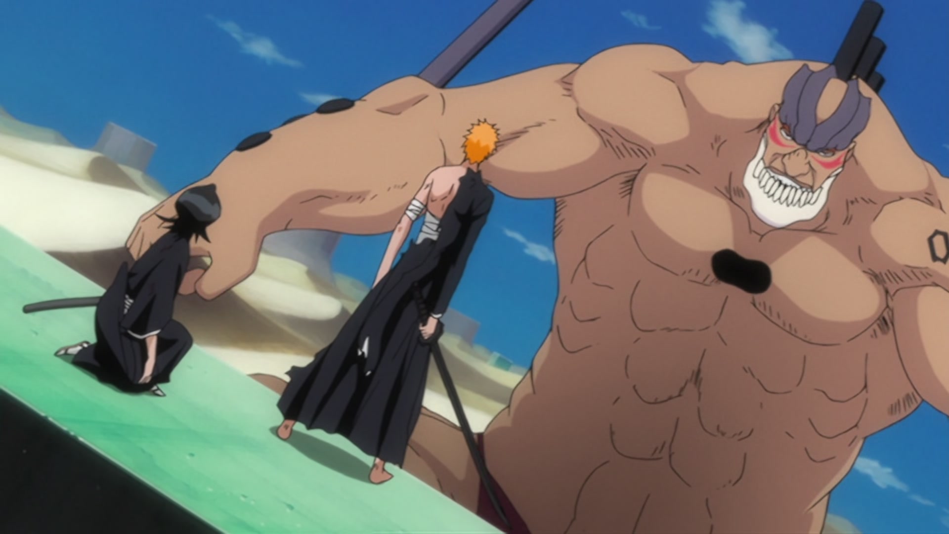Bleach Ep 286: Ichigo's Return! Protect Karakura Town @ 00:07:26