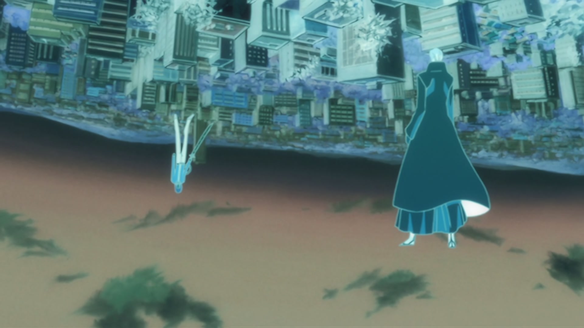 Bleach Ep 291: Desperate Struggle with Aizen! Hirako, Shikai! @ 00:05:56