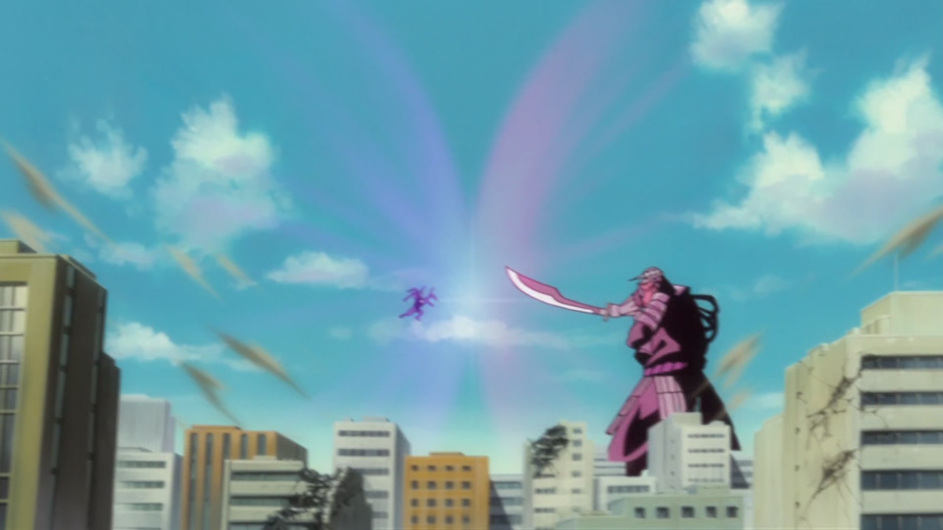 Bleach Ep 291: Desperate Struggle with Aizen! Hirako, Shikai! @ 00:07:59