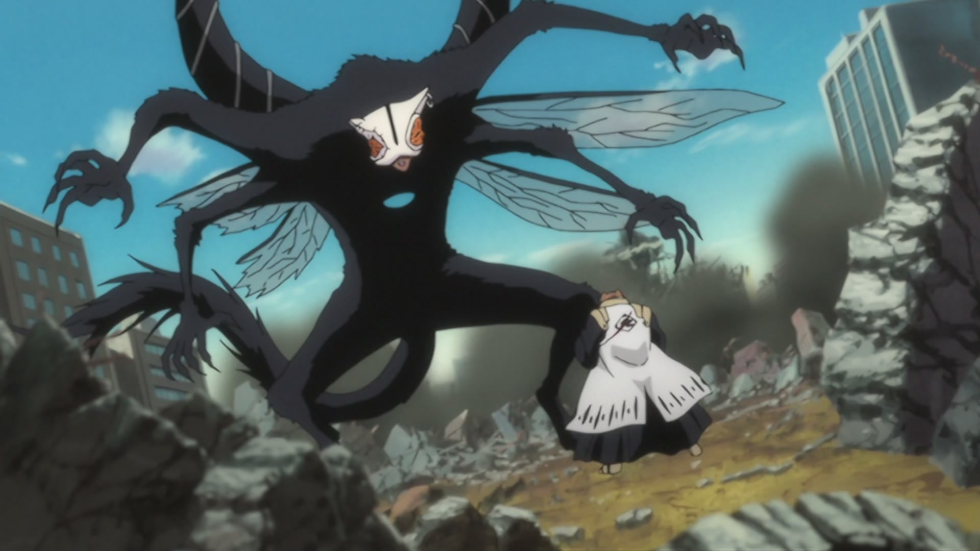 Bleach Ep 291: Desperate Struggle with Aizen! Hirako, Shikai! @ 00:09:06