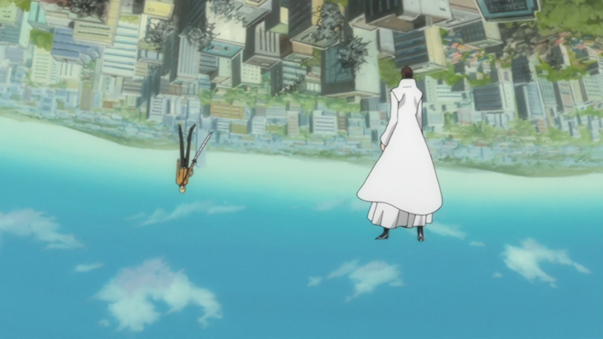 Bleach Ep 291: Desperate Struggle with Aizen! Hirako, Shikai! @ 00:15:07