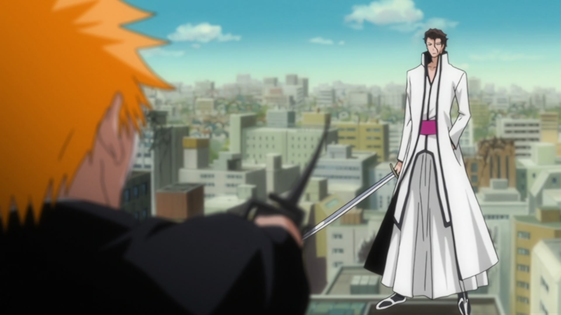 Bleach Ep 292: All-Out War! Aizen vs. Shinigami @ 00:09:49