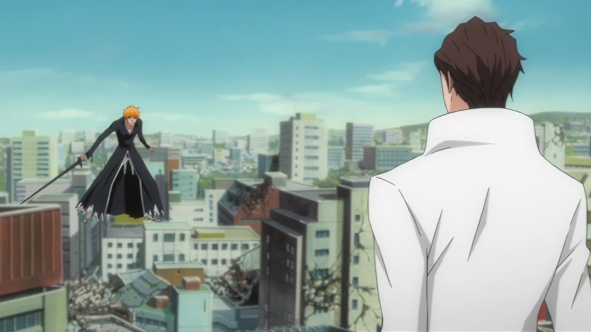 Bleach Ep 292: All-Out War! Aizen vs. Shinigami @ 00:10:46